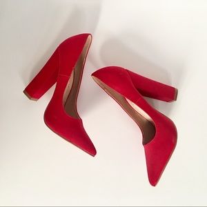 NWOT Shoe Republic LA Chic Red Heels